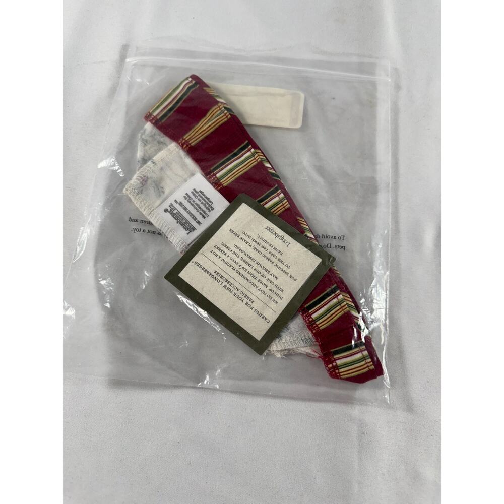 2007 Longaberger Holiday Helper Holiday Botanical Fabric Liner 23538270 - Picture 3 of 3